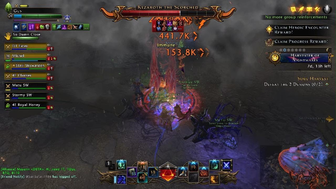 Neverwinter Master Soul Harvest-Questionable Warden Play