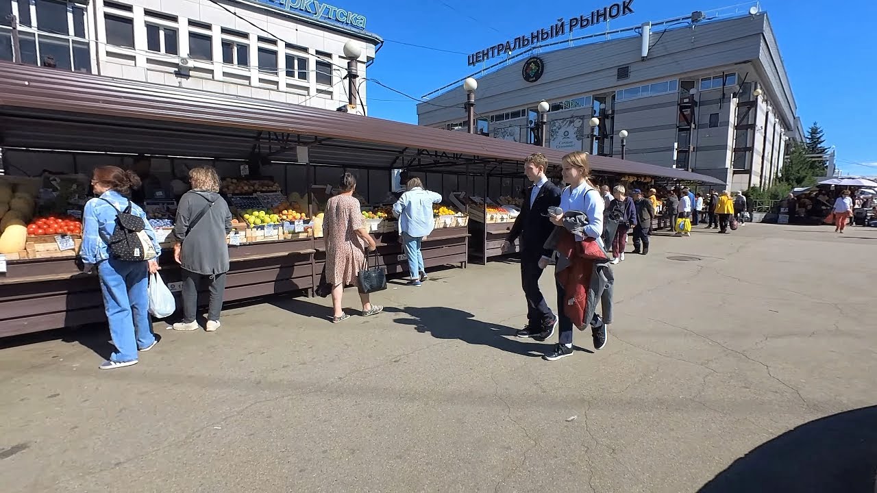Einkaufen in Irkutsk - ein langsamer Durchgang durch die Handelsreihen am Zentralmarkt