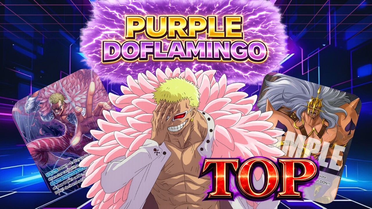 TOP Purple Doflamingo OP 14 EB03 5-0 - Deck Breakdown | One Piece Card Game