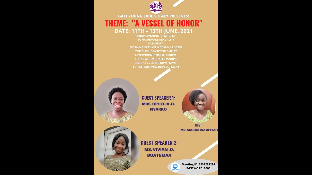 GACI Young Ladies Retreat, Italy