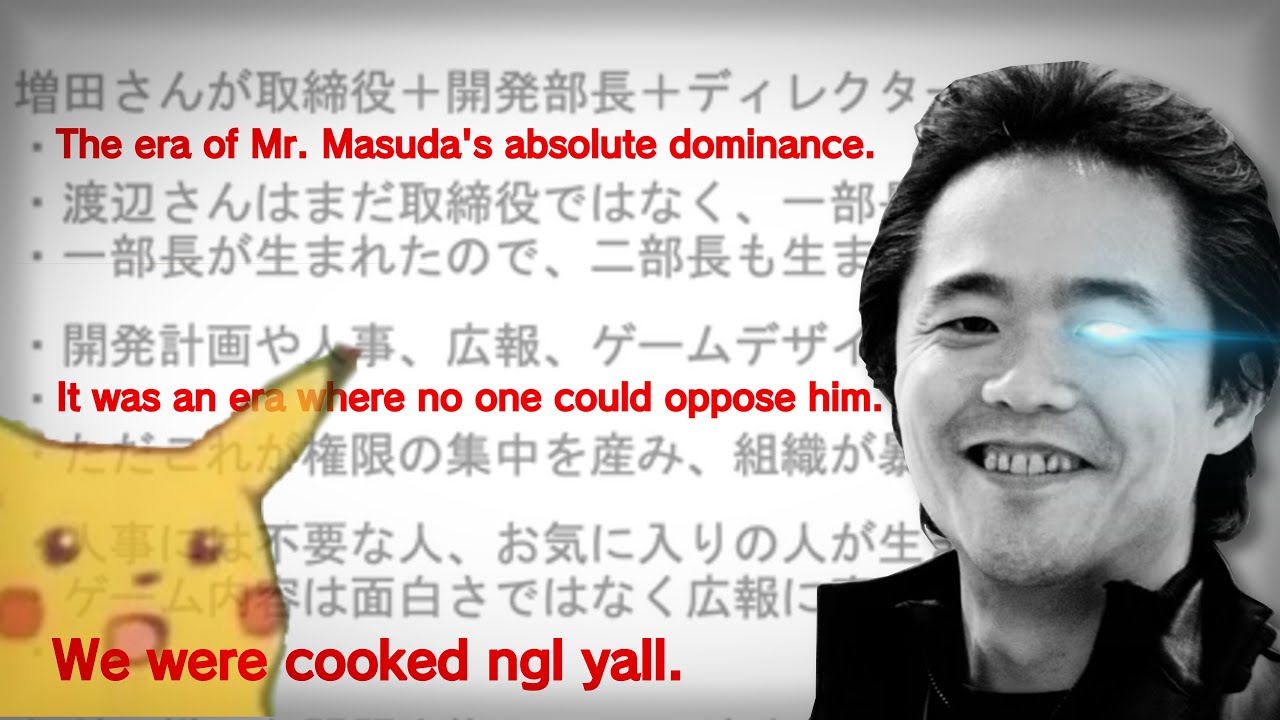A Retrospective of Junichi Masuda after the Teraleak
