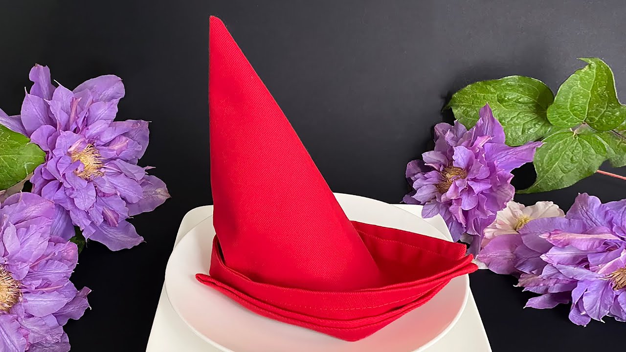 How to Fold a Sailboat Napkin