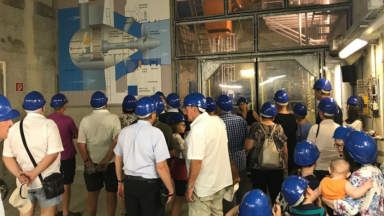 Zu Besuch im Kraftwerk Wien-Freudenau
