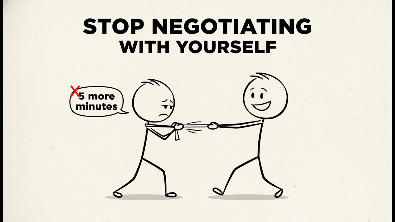 Stop Negotiating With Yourself