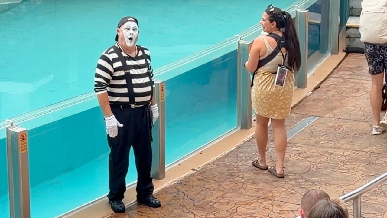 Tom the Mime Performing at SeaWorld | Full Entertainment Show