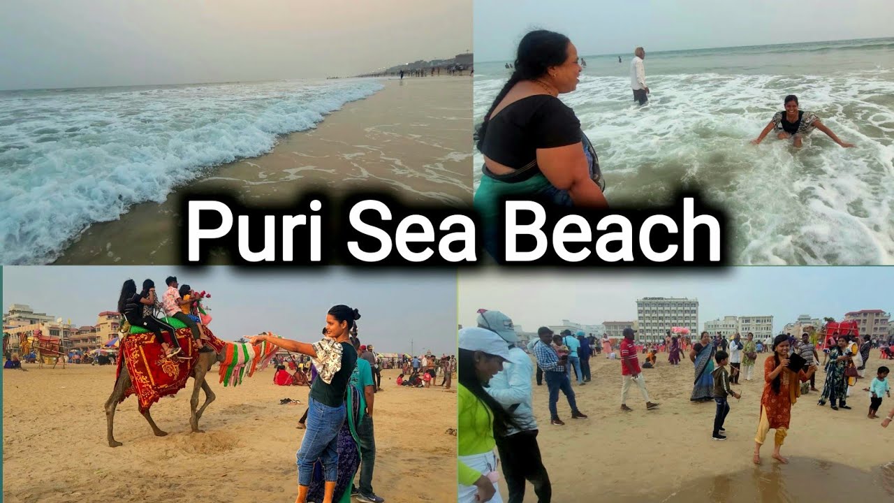 Puri Sea Beach 2024 | Jagannath Puri Video 2024 | Puri City | Puri Beach Market | Vlogs Rahul