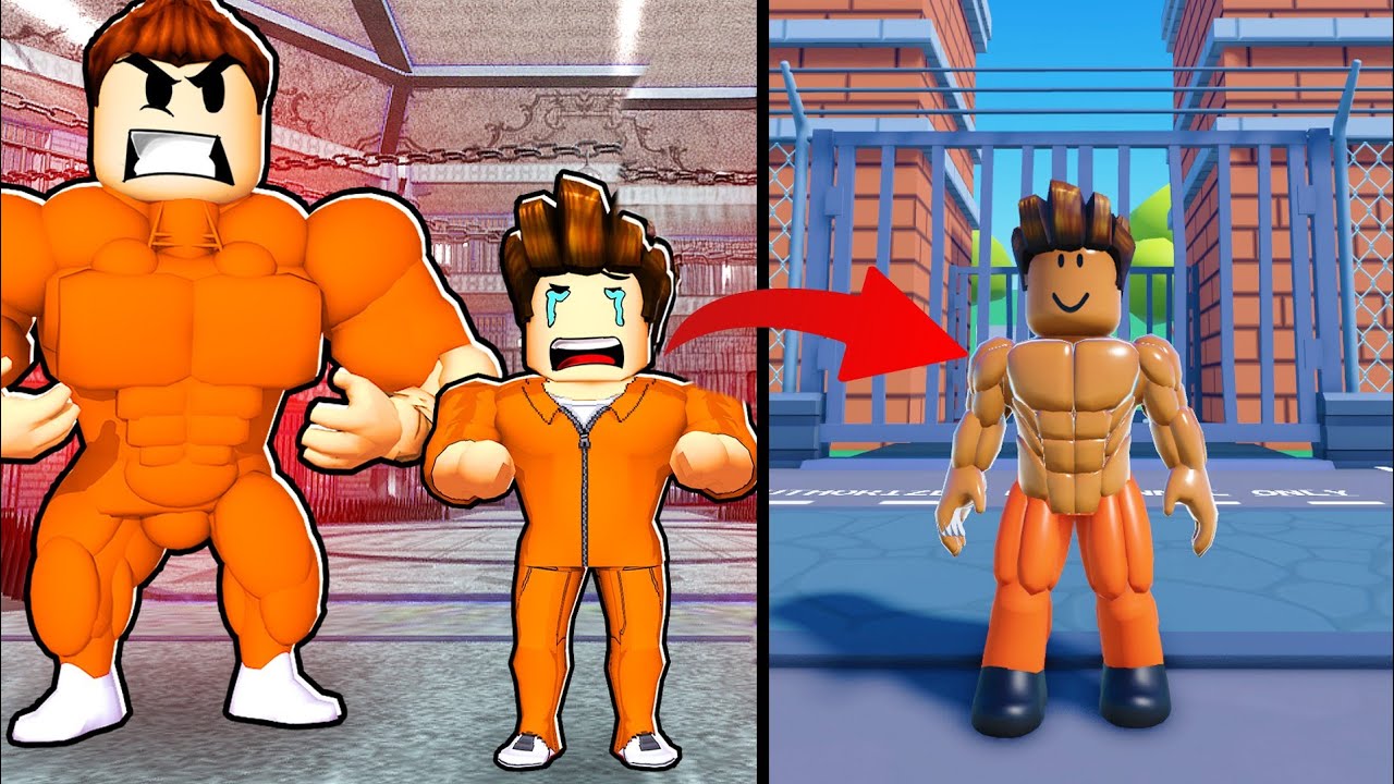 Horangi Main Gym Dalam Penjara Sampai Jadi Sado!!🔥🔥🔥 (Roblox Malaysia)