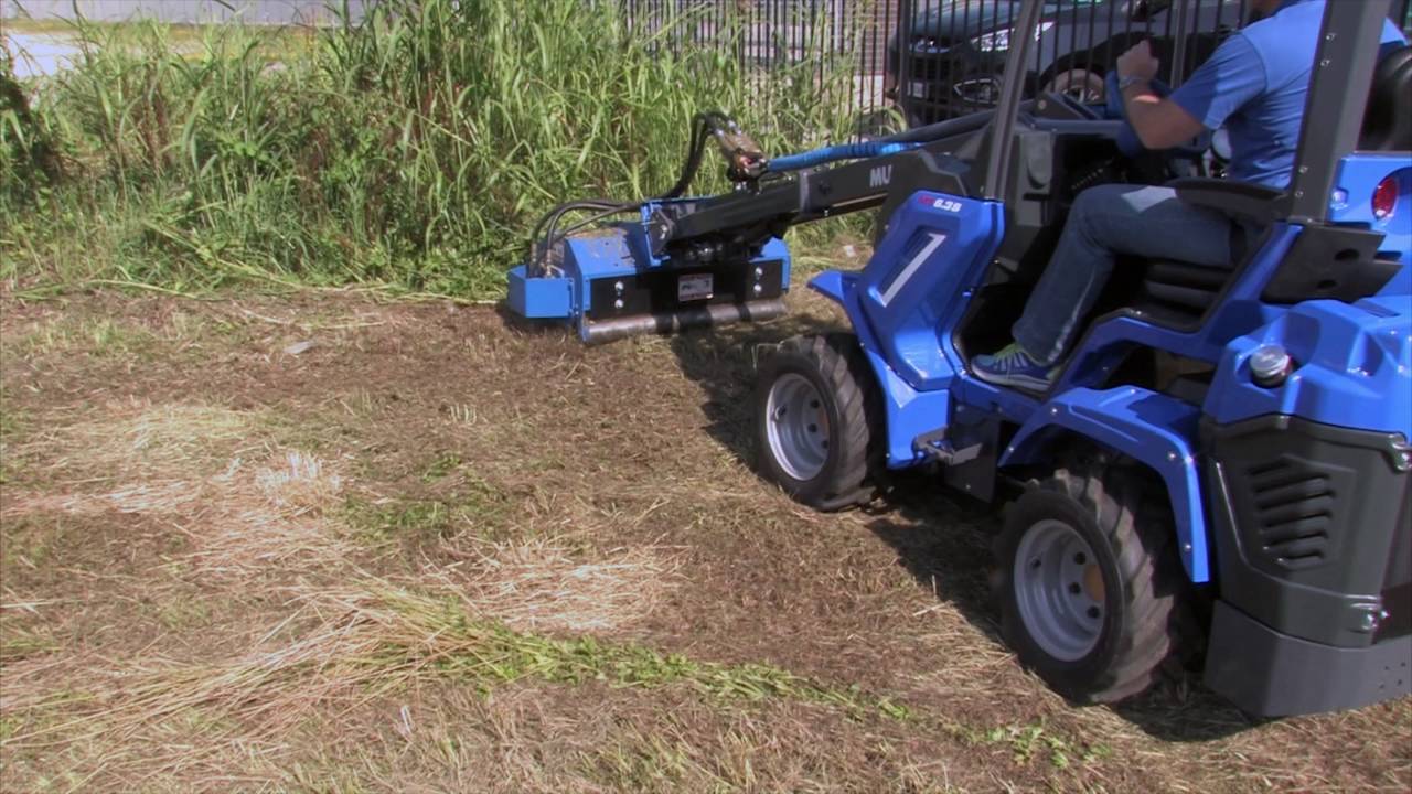 Flail Mower attachment for mini loaders MultiOne