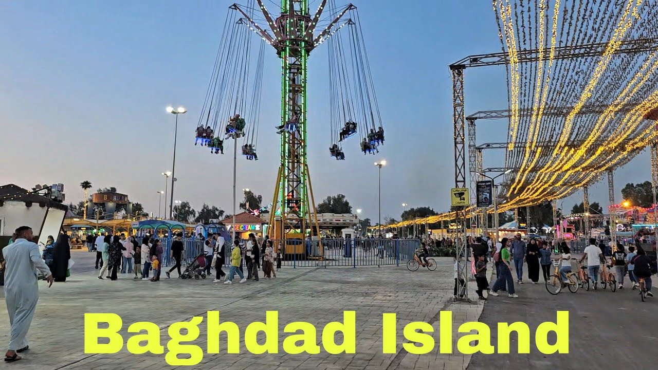 Baghdad, Bike ride on Baghdad island| Iraq 2024