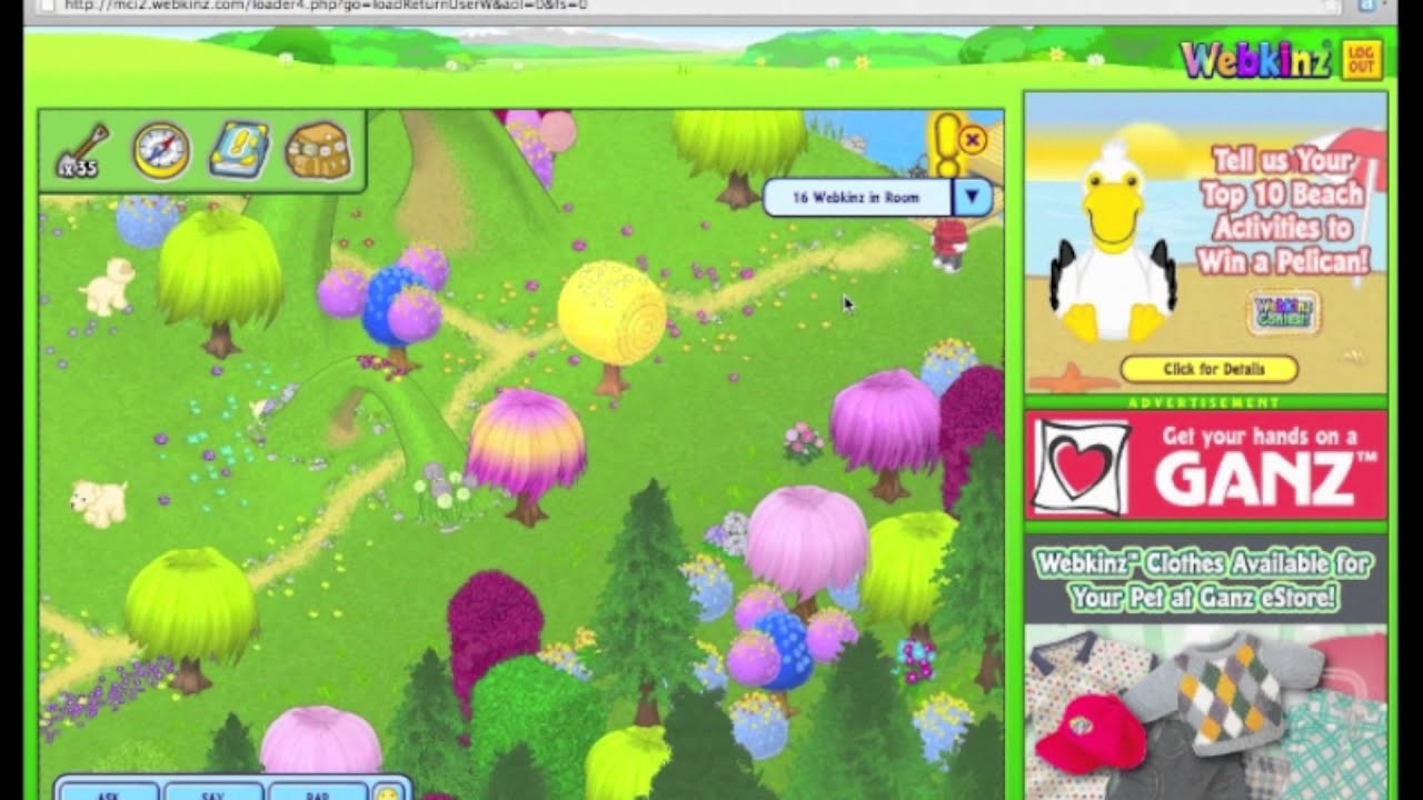 Adventure Park in Webkinz World