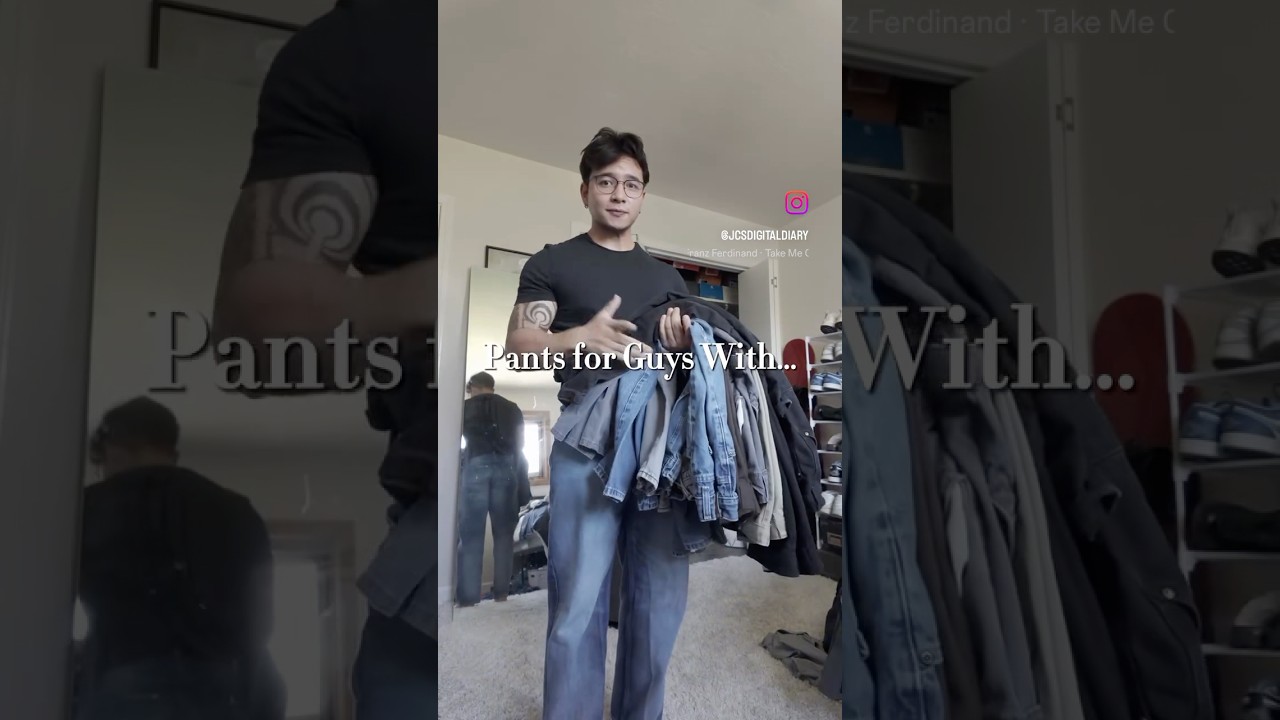 Pants for Guys with BIG LEGS | 
