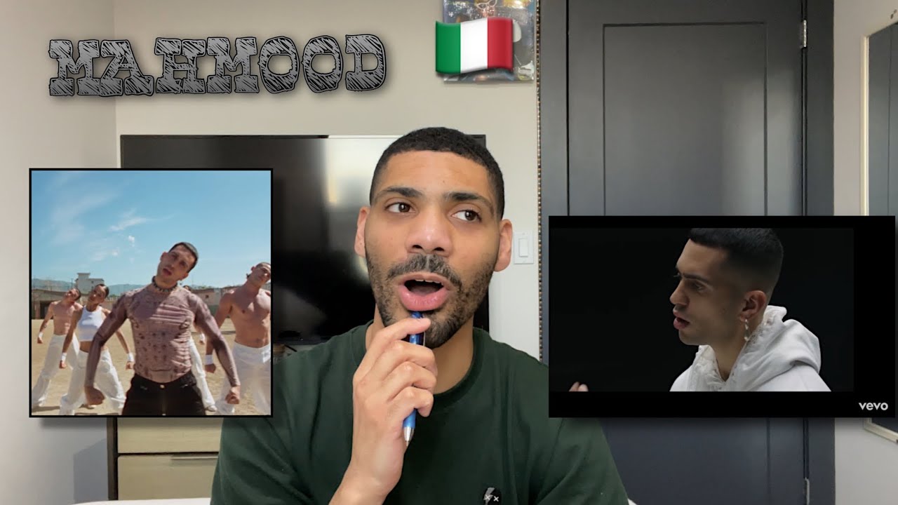American first time Listening to Mahmood “Rapide” & “Klan”