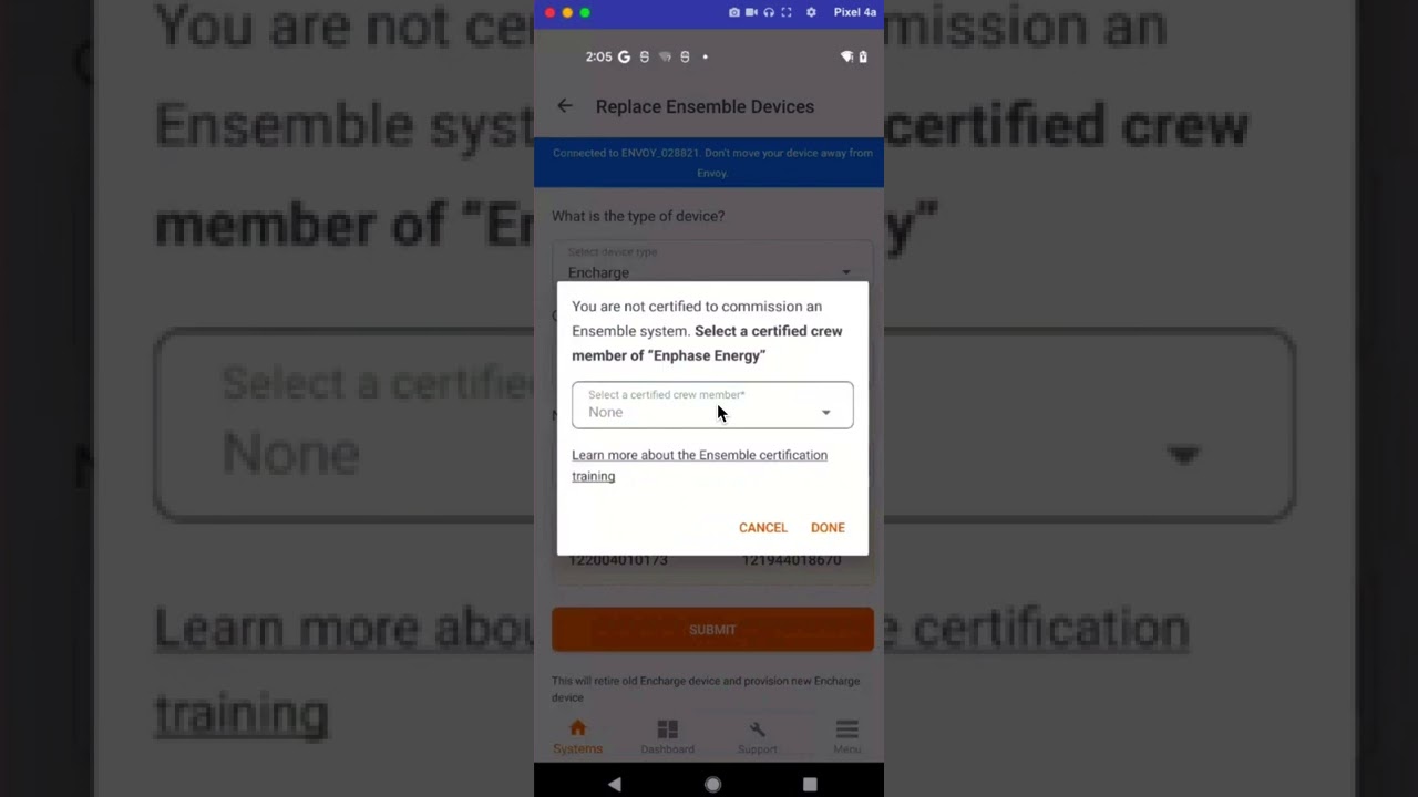 Self Service: Installer App How to Replace a IQ Battery (Encharge)