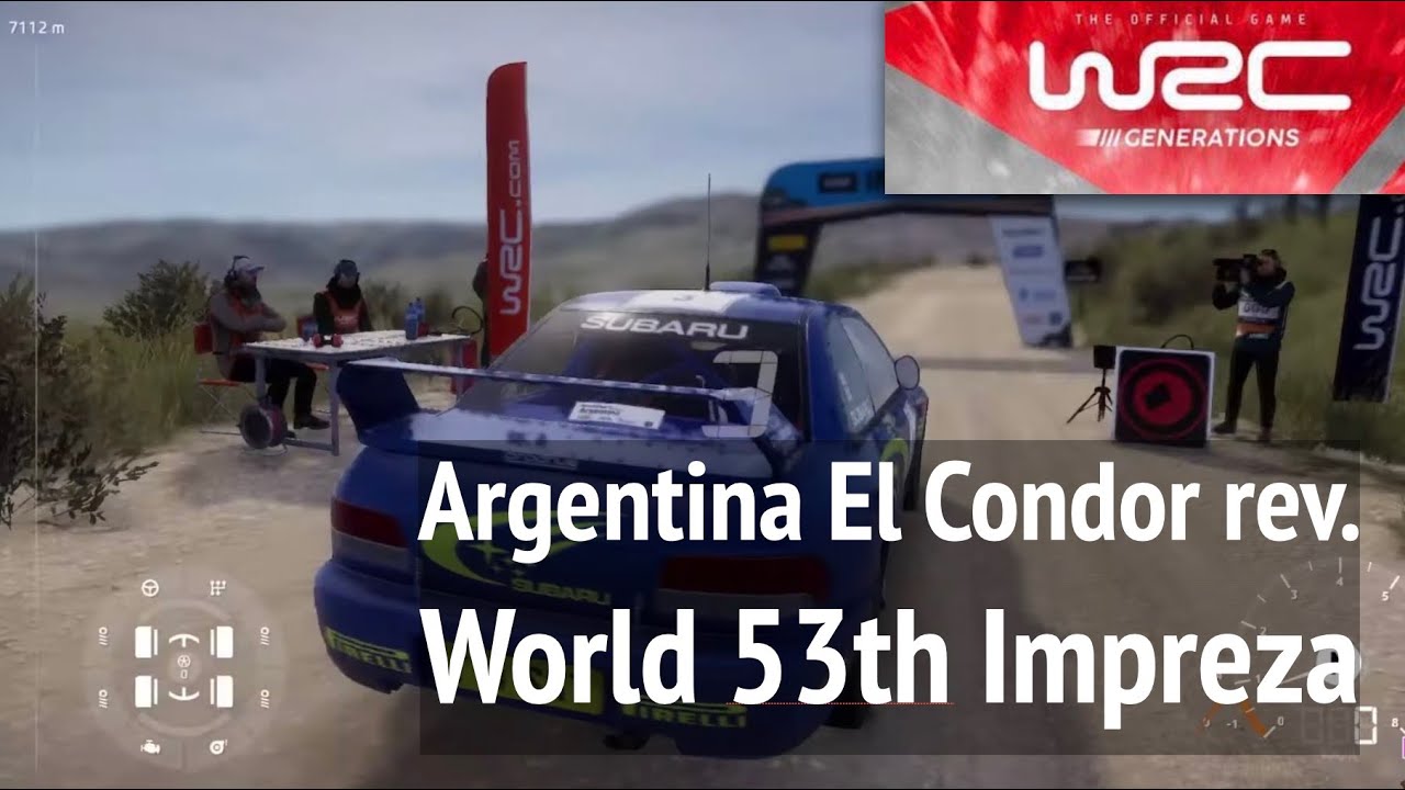 念願の世界100位以内 アルゼンチン 53位  El Condor rev インプレッサ  World 53th WRC generations