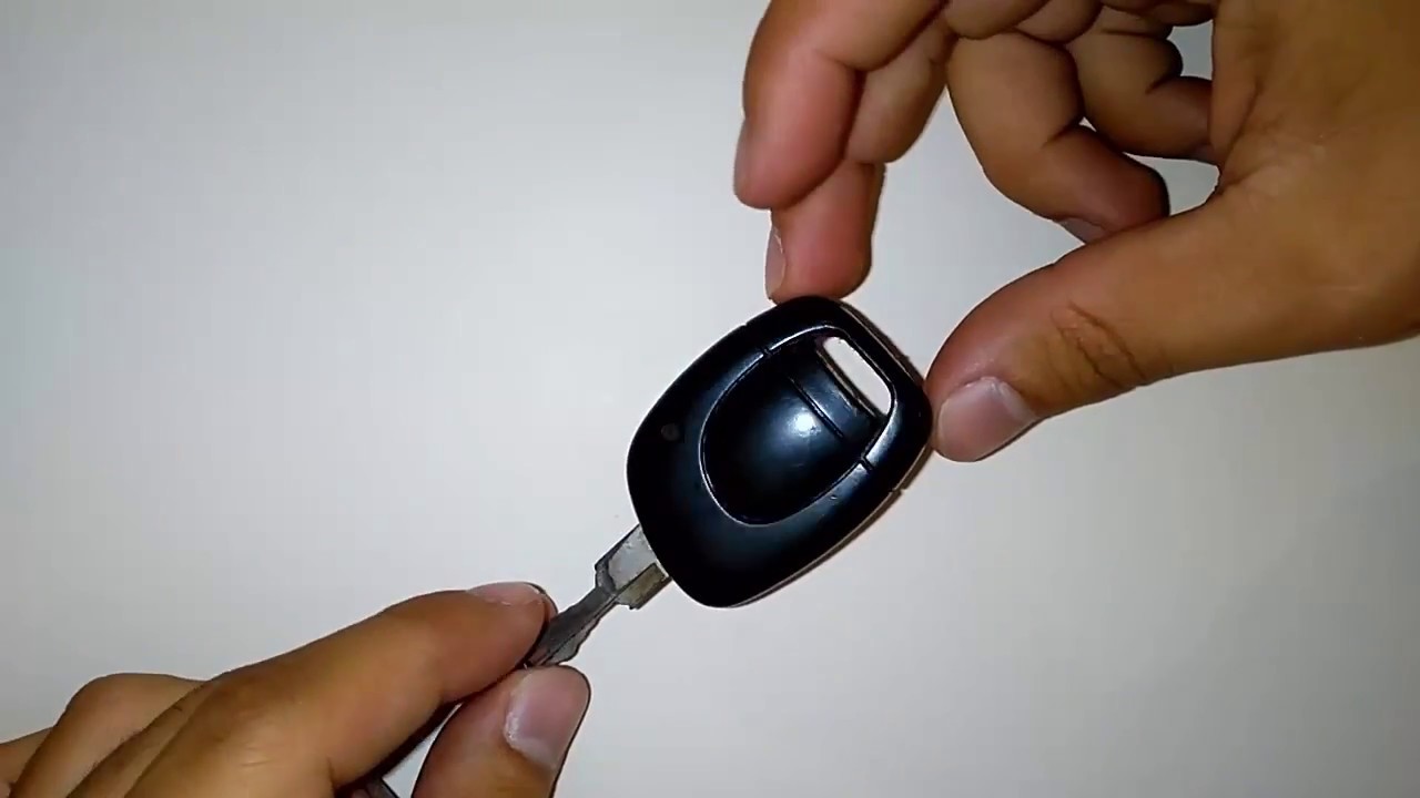 Renault Clio Symbol Anahtar Pilini Değiştirme. Renault Clio K7J how to replace key battery