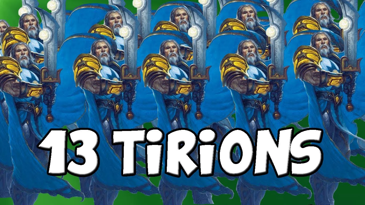 13 Tirions in One Game