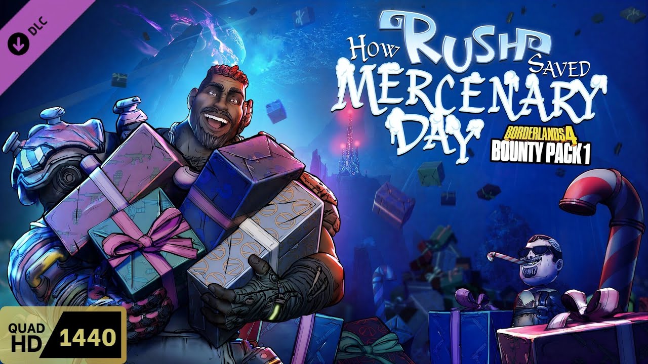 How Rush Saved Mercenary Day | Borderlands 4 Bounty Pack 1 |PC| No Commentary Walkthrough & Gameplay