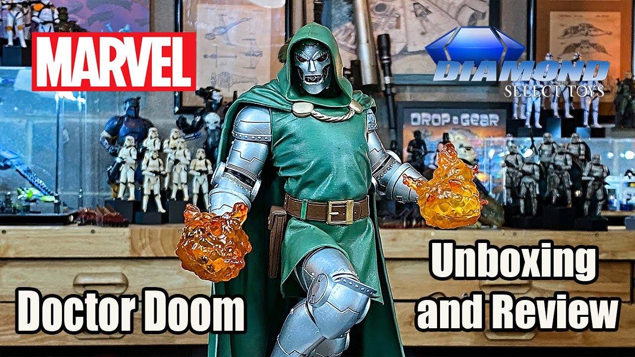 Marvel's Doctor Doom Diamond Select Walmart Exclusive Statue Unboxing and Review