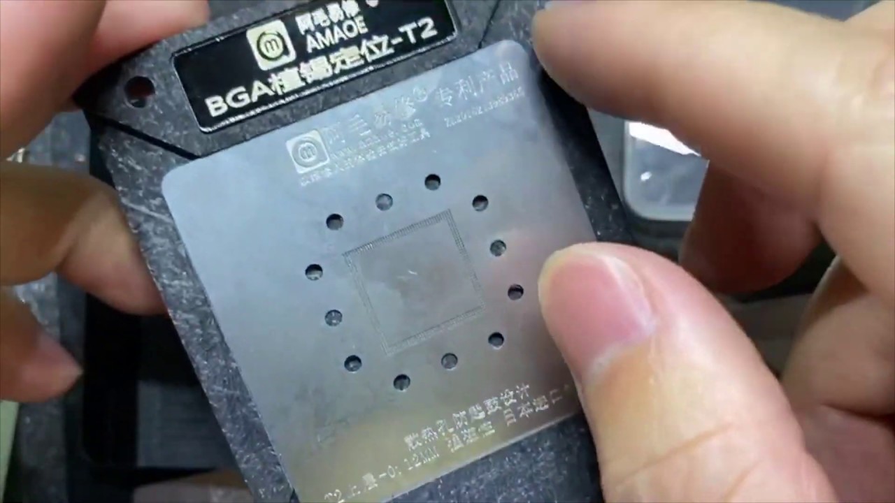 AMAOE STENCIL MAC T2 REBALLING