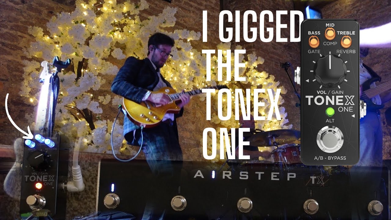 Я использовал TONEX One с этим СУПЕР ПОЛЕЗНЫМ ДОПОЛНЕНИЕМ XSONIC Airstep TX