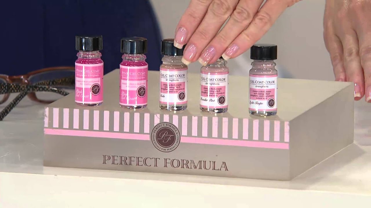 Perfect Formula 5 Piece Gel Coat Color Collection with Sandra Bennett