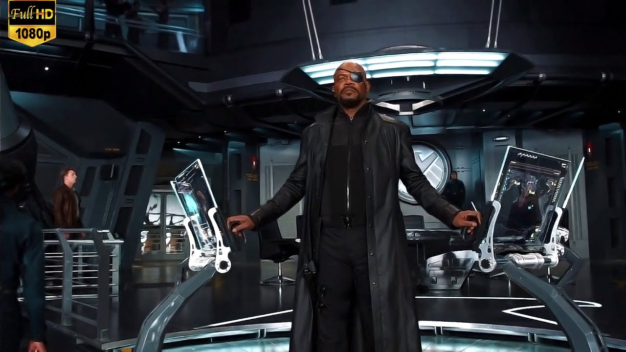 The Avengers Meets At The Helicarrier Scene - The Avengers (2012) HD Movie Clip