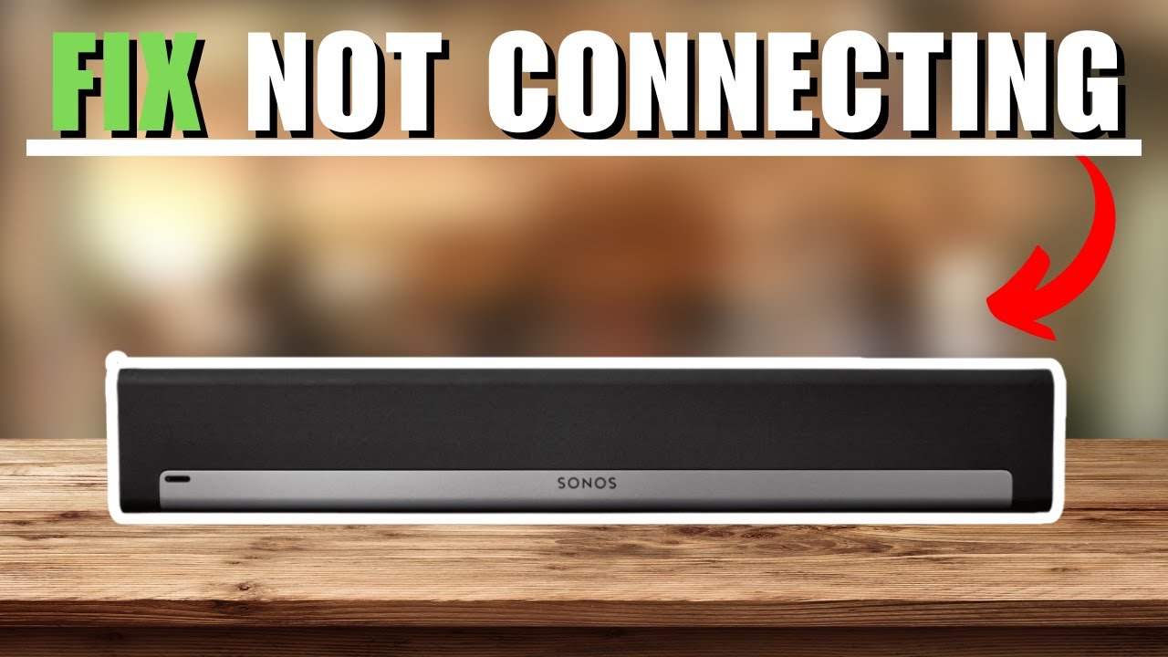 Sonos Playbar не подключается к Wi-Fi