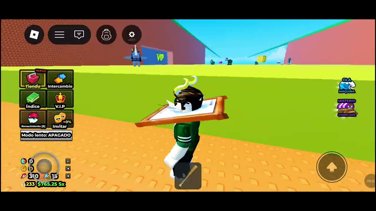 Jugando escapa del tsunami por brainrots 