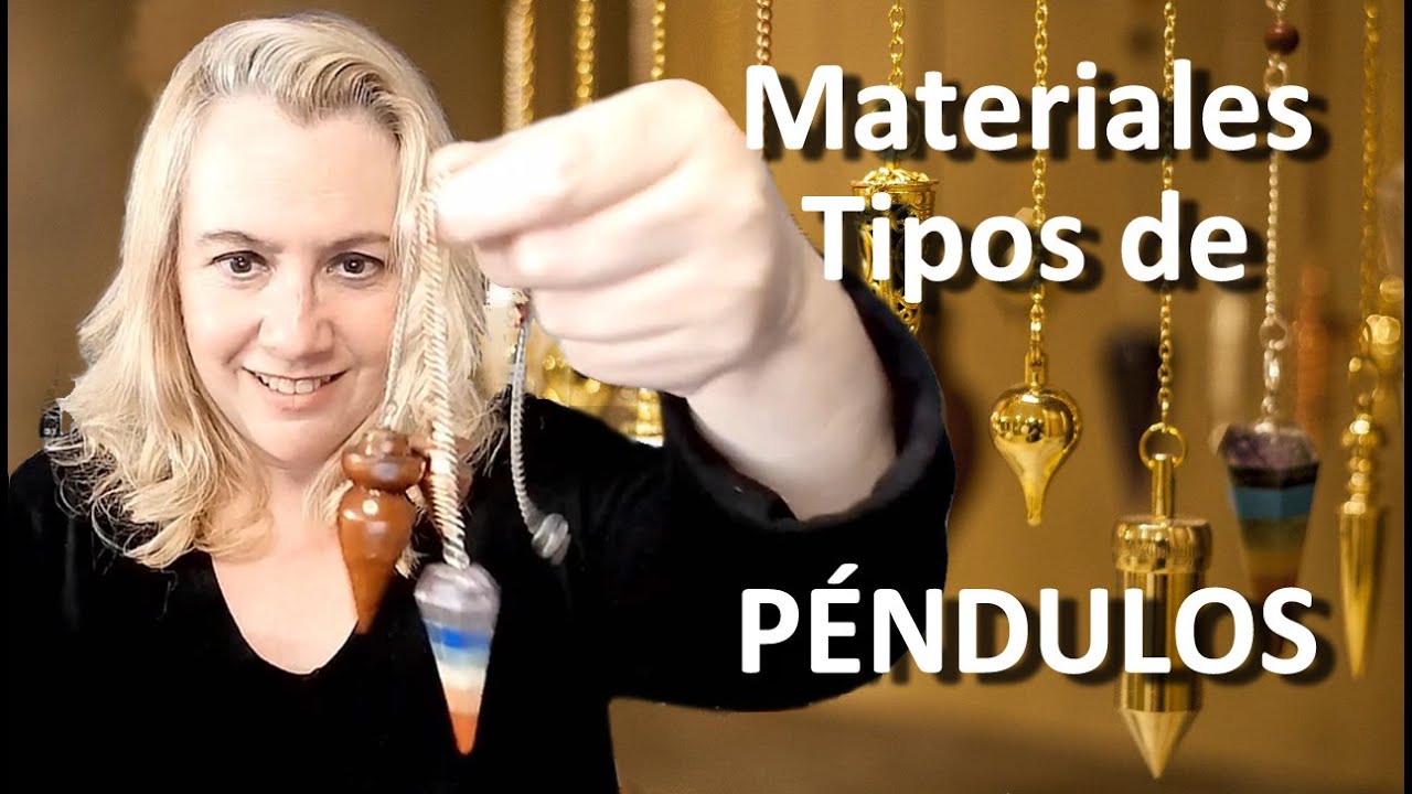 ¿Cómo hacer un PENDULO? ​👁️​ MATERIALES y diferentes TIPOS