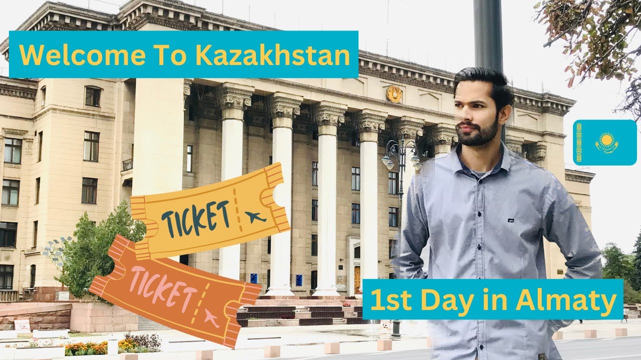 First Day In Almaty Kazakhstan| Cheapest Sim Card| Первый день в Алматы |