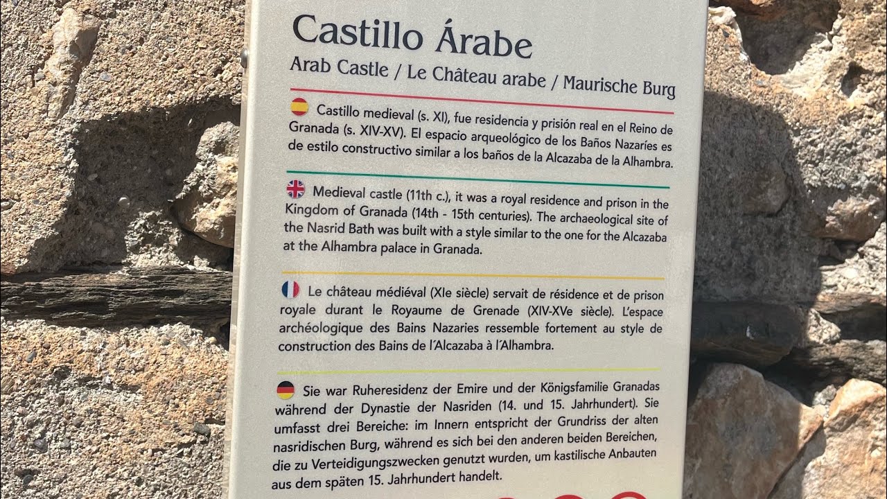 Conociendo un poco de la historia del castillo de salobreña 🇪🇸