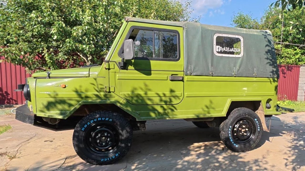 ЛуАЗ Green. Заміна коліс на 14 діаметр — що змінилося?