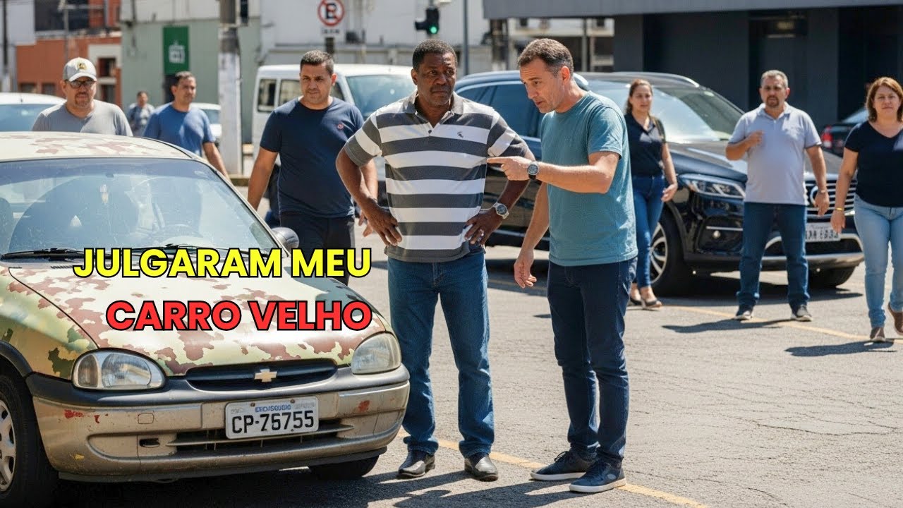 Esse carro velho é mesmo seu?” — o desfecho deixou todos em silêncio.