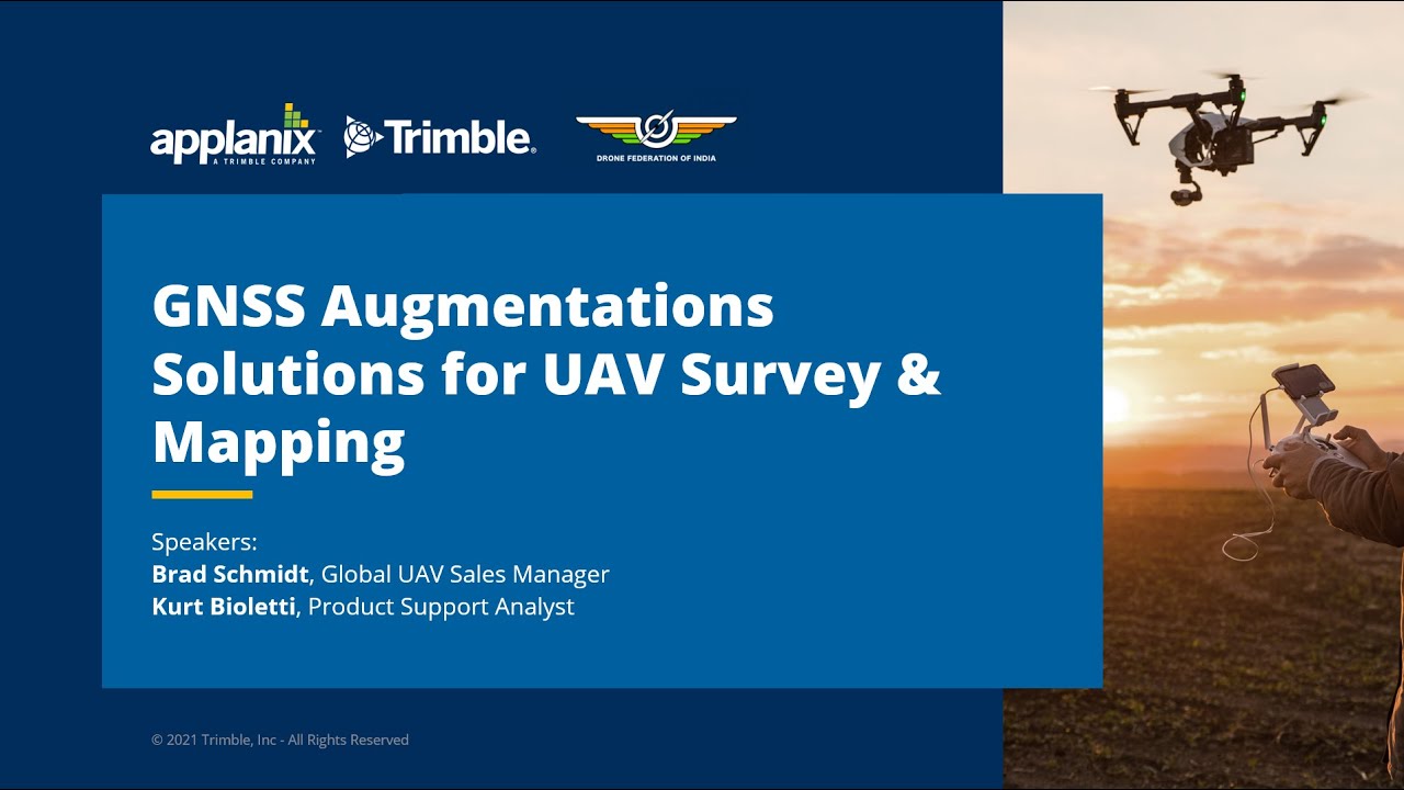 GNSS Augmentations Solutions for UAV Survey & Mapping | DFI & Applanix