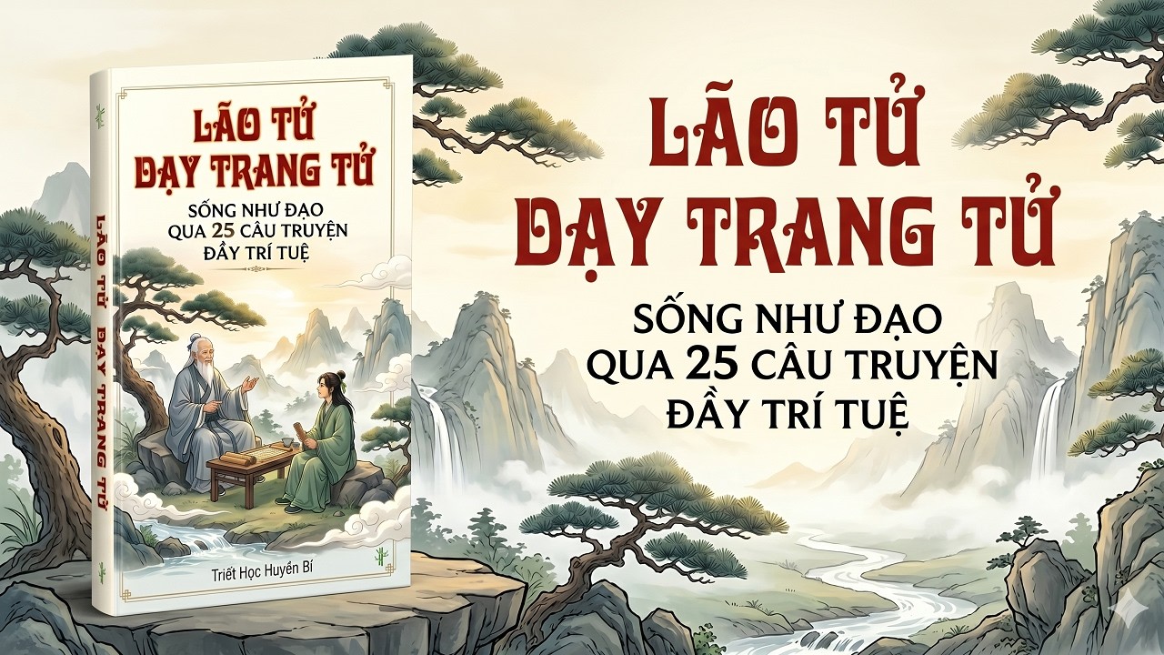 Thế N&agrave;o Mới L&agrave; Đạo? L&atilde;o Tử Dạy Trang Tử H&atilde;y Sống Như Đạo Qua 25 C&acirc;u Truyện Tr&iacute; Tuệ - Lời Dạy Cổ Nh&acirc;n