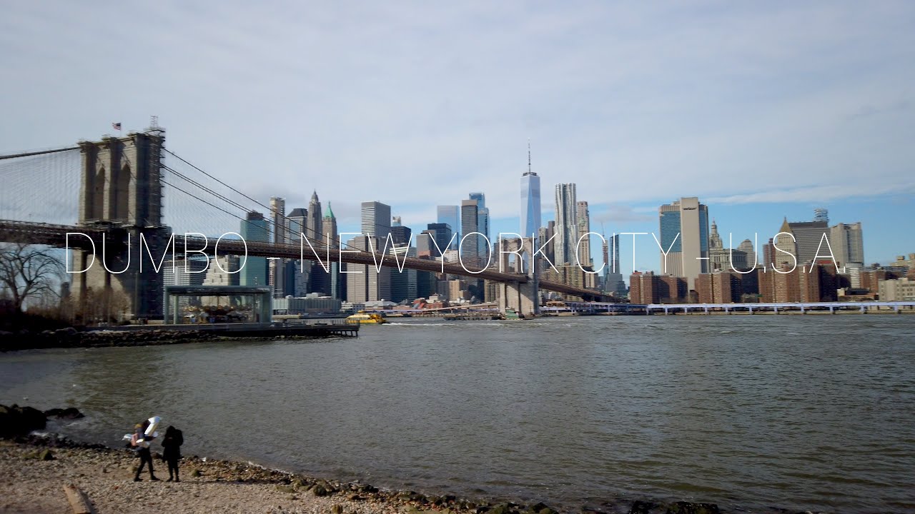 Walking in DUMBO, U.S.A. (NYC pt. 3)  - 4K