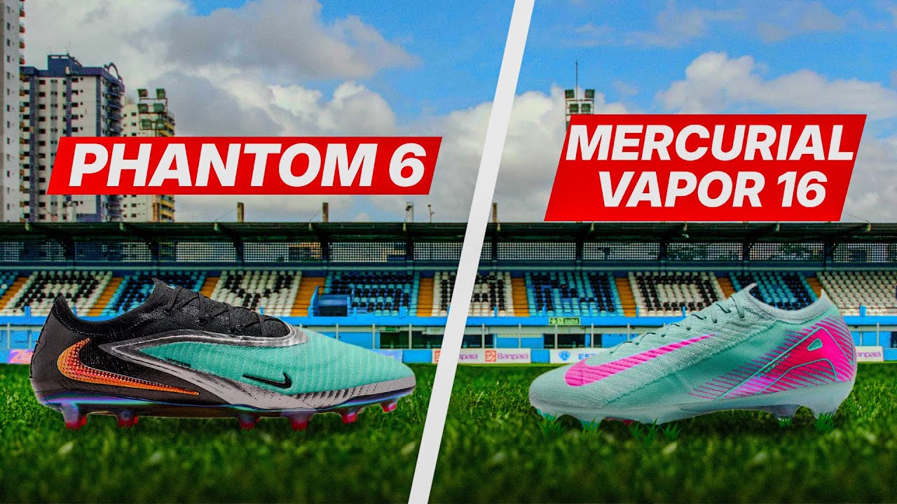 Nike Phantom 6 vs Mercurial Vapor 16 🔥 Which Football Boot Is Better in 2025?