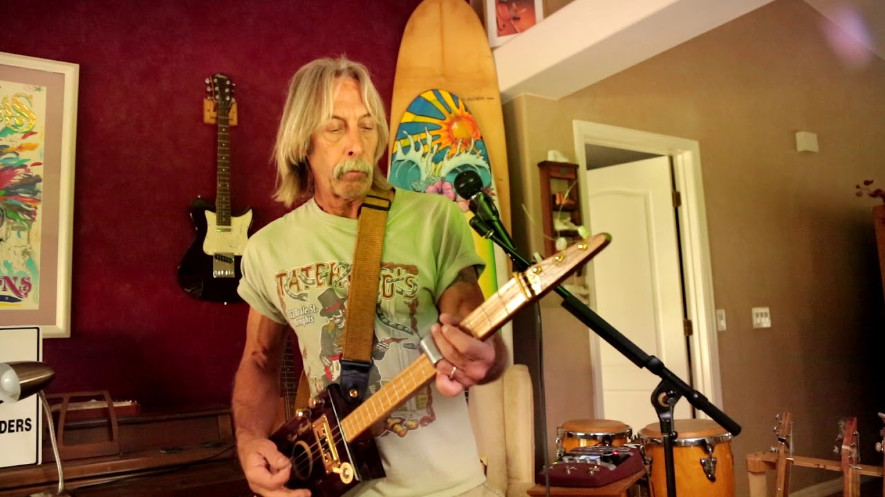 Sweet Home Chicago     on 3 string cigar box guitar