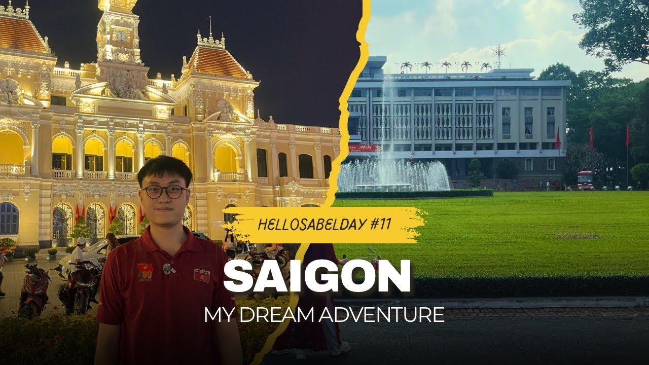 SabelVLOG#11: My dream adventure in Saigon.