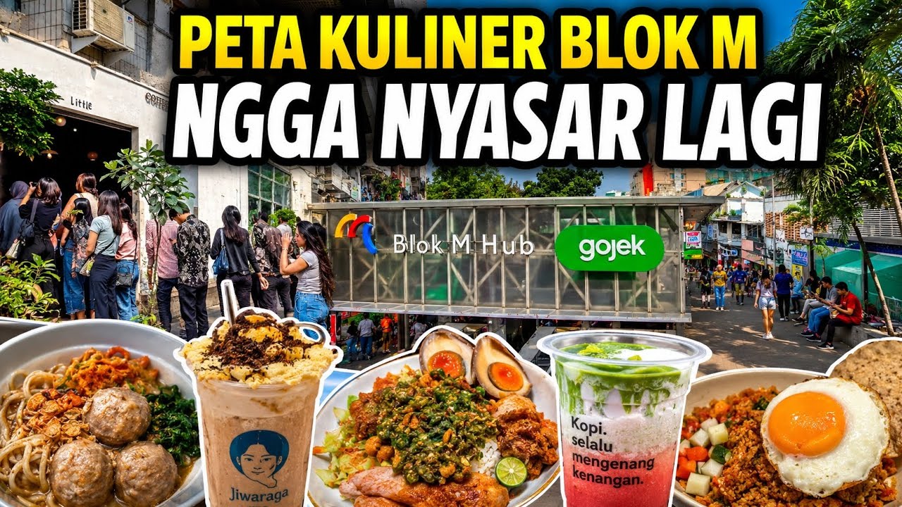 EKSPLOR SPOT KULINER BLOK M 🤯🔥 Dari foodstreet sampai yg viral! #kulinerblokm #kulinerviral