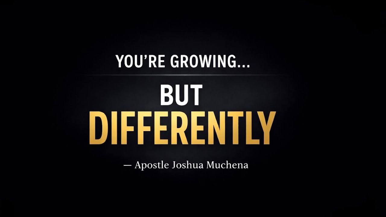 YOU'RE GROWING SPIRITUALLY....BUT NOT THE WAY YOU THINK  WITH APOSTLE JOSHUA MUCHENA