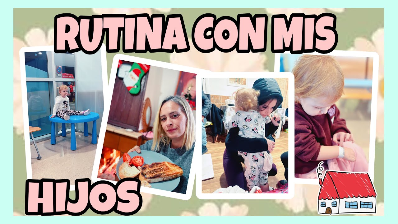 RUTINA DE DÍA CON MIS HIJOS!!