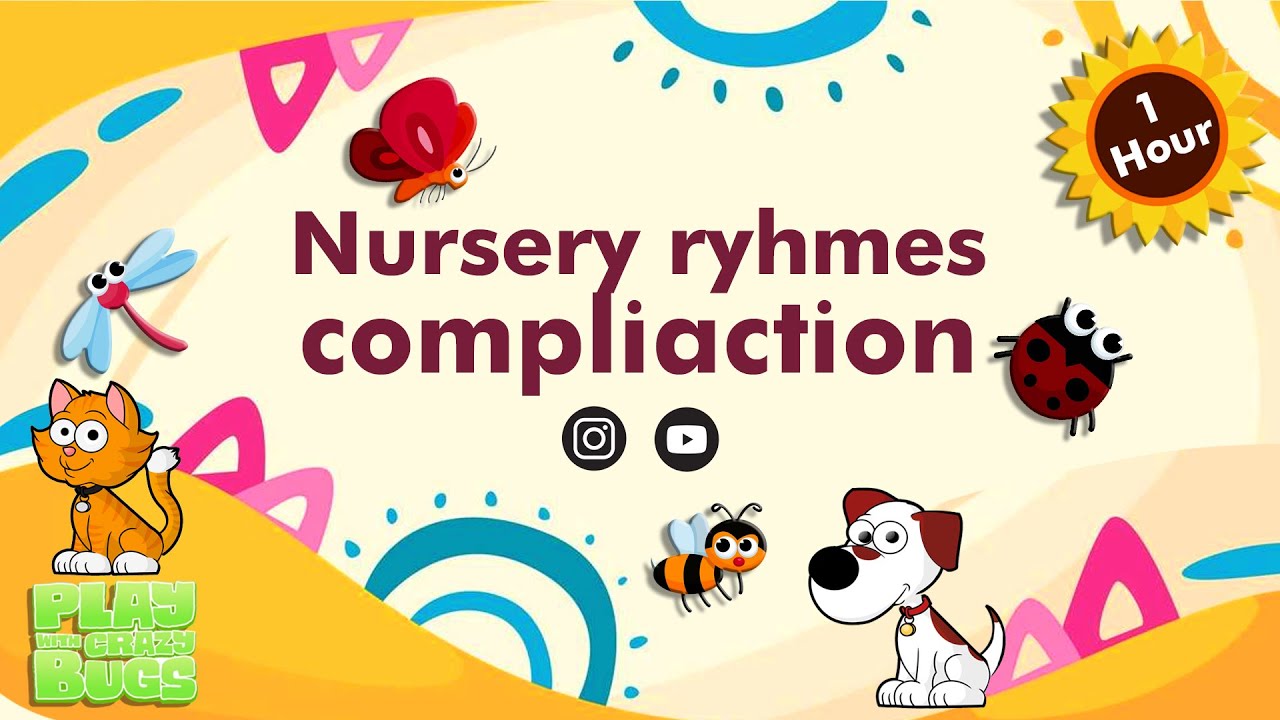 Huge compilation Best Nursery Rhymes and Kids Song in Bulgaria | Play With Crazy Bugs | New songs