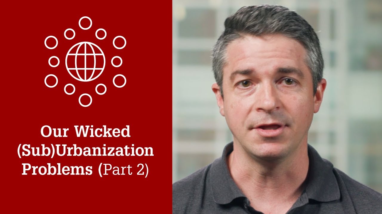 Our Wicked (Sub)Urbanization Problems &mdash; Part 2 (Adam Terando, Ph.D.)