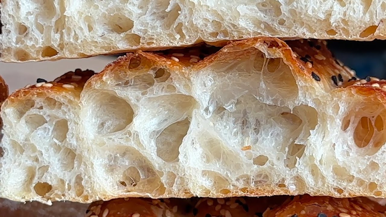No-knead Bread. The Most Delicious Persian Bread, Barbari