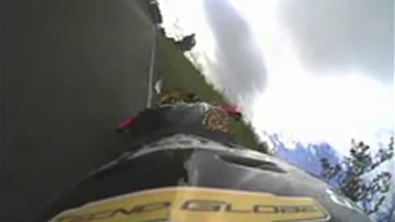 Motorcycle Crash @ Manx Grand Prix 2015 - Road Racing - On board camera