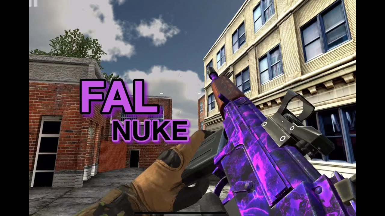 Suppressed FAL Nuke | Bullet Force Mobile