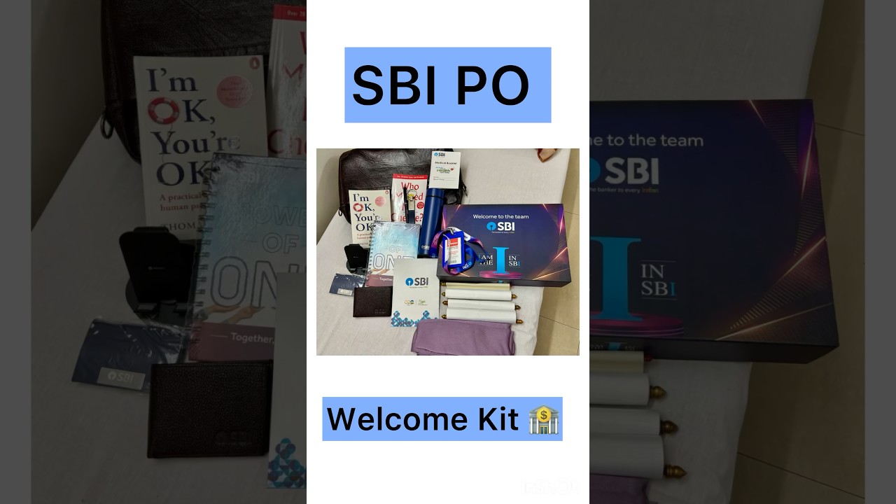 Welcome kit received✅ #Sbi #ibps #motivation #rrb #upsc #study