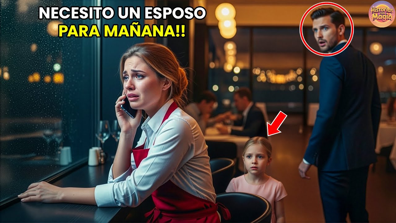 La Mesera Susurró “Necesito Un Esposo Mañana”… 5 Segundos Después, Un Millonario Lo Cambió Todo..