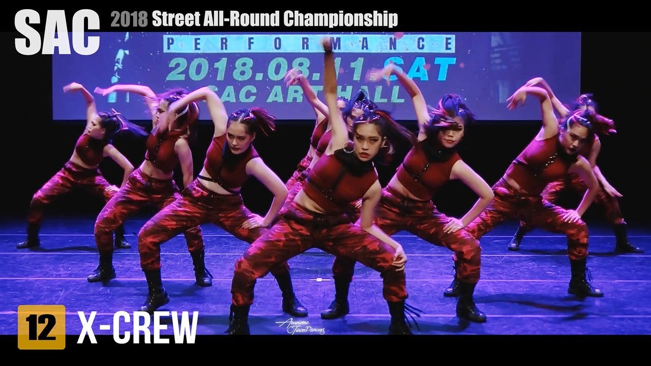 12 X-CREW | 중고등부 은상팀 HipHop 힙합 | 서종예 스트릿 올라운드 챔피언쉽 2018 Filmed by lEtudel